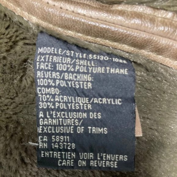 Faux Leather Fur Vest S - Picture 10 of 14